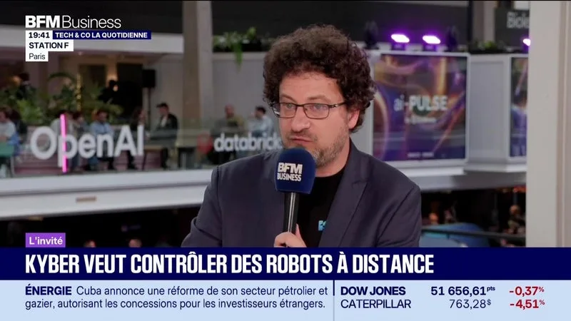 Jean-Baptiste Kempf (Kyber) : Kyber veut contrôler des robots à distance - 13/10