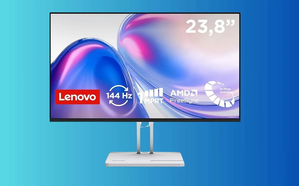 Écran IPS, 144 Hz et moins de 90 € : Amazon lâche une belle remise sur ce Lenovo
