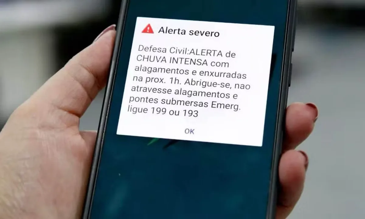 Por que poucos brasileiros recebem alertas de emergência por SMS
