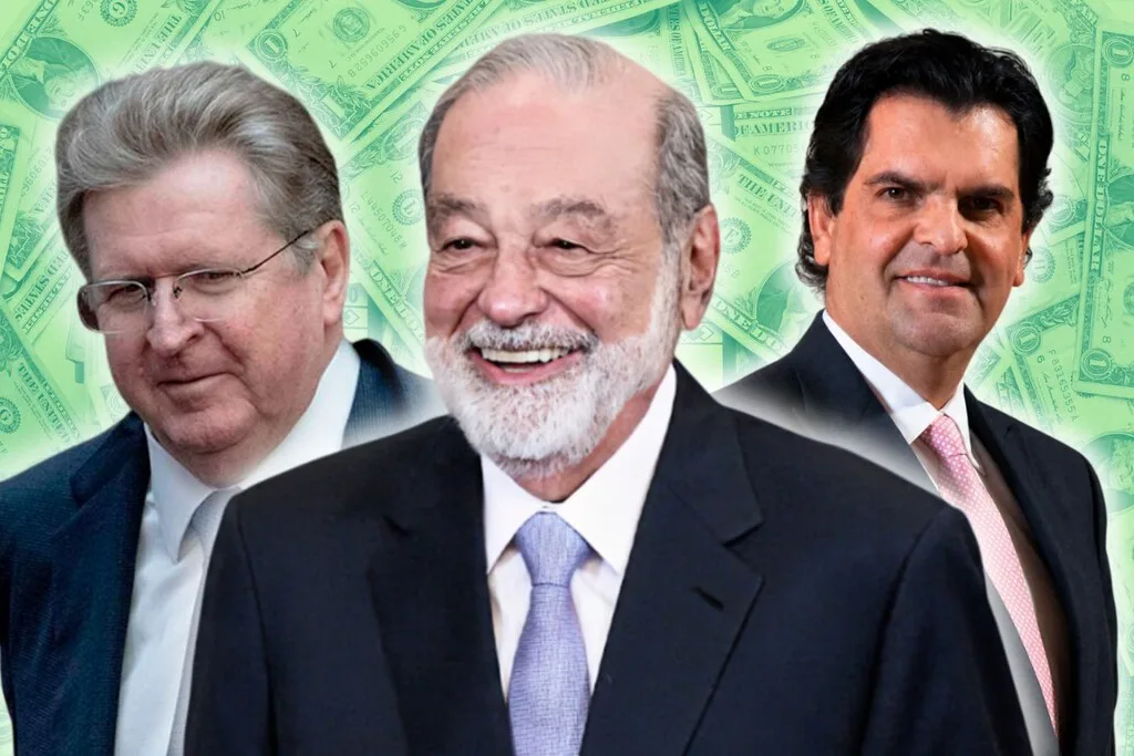 Ni Salinas Pliego y mucho menos Azcarraga: estos son los millonarios detrás de Carlos Slim en México