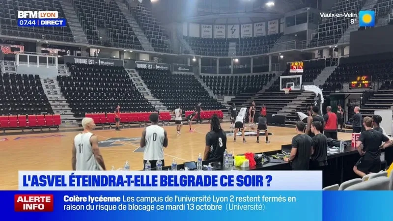 Euroligue : l'ASVEL éteindra-t-elle Belgrade ce soir ?