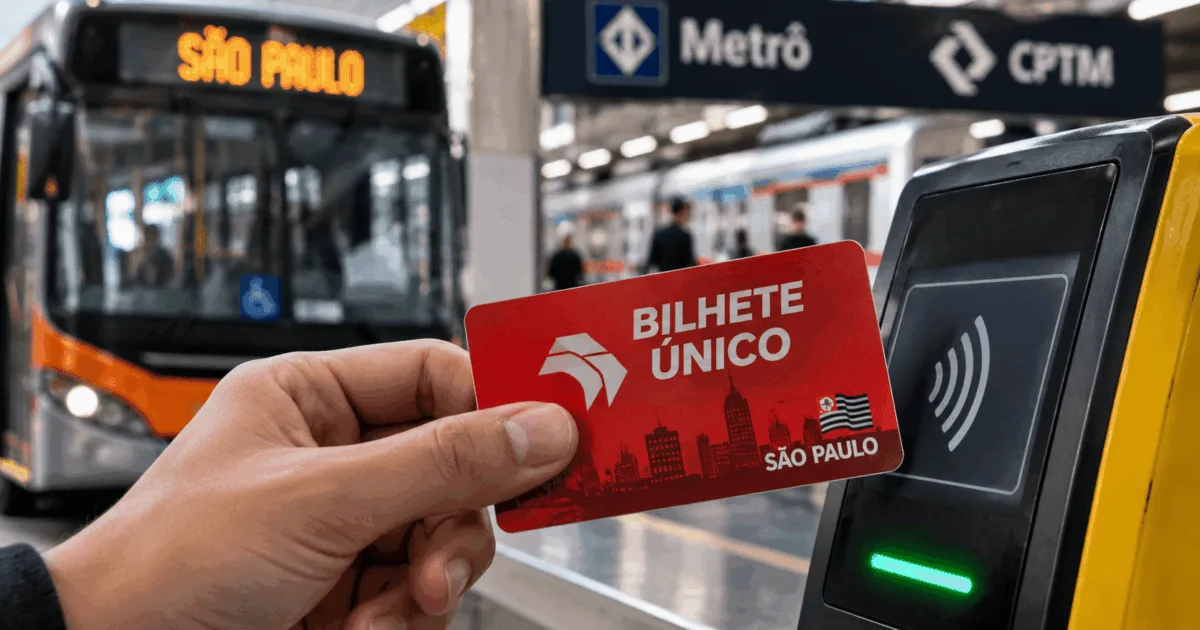 Bilhete Único terá sistema de recarga suspenso neste fim de semana em SP