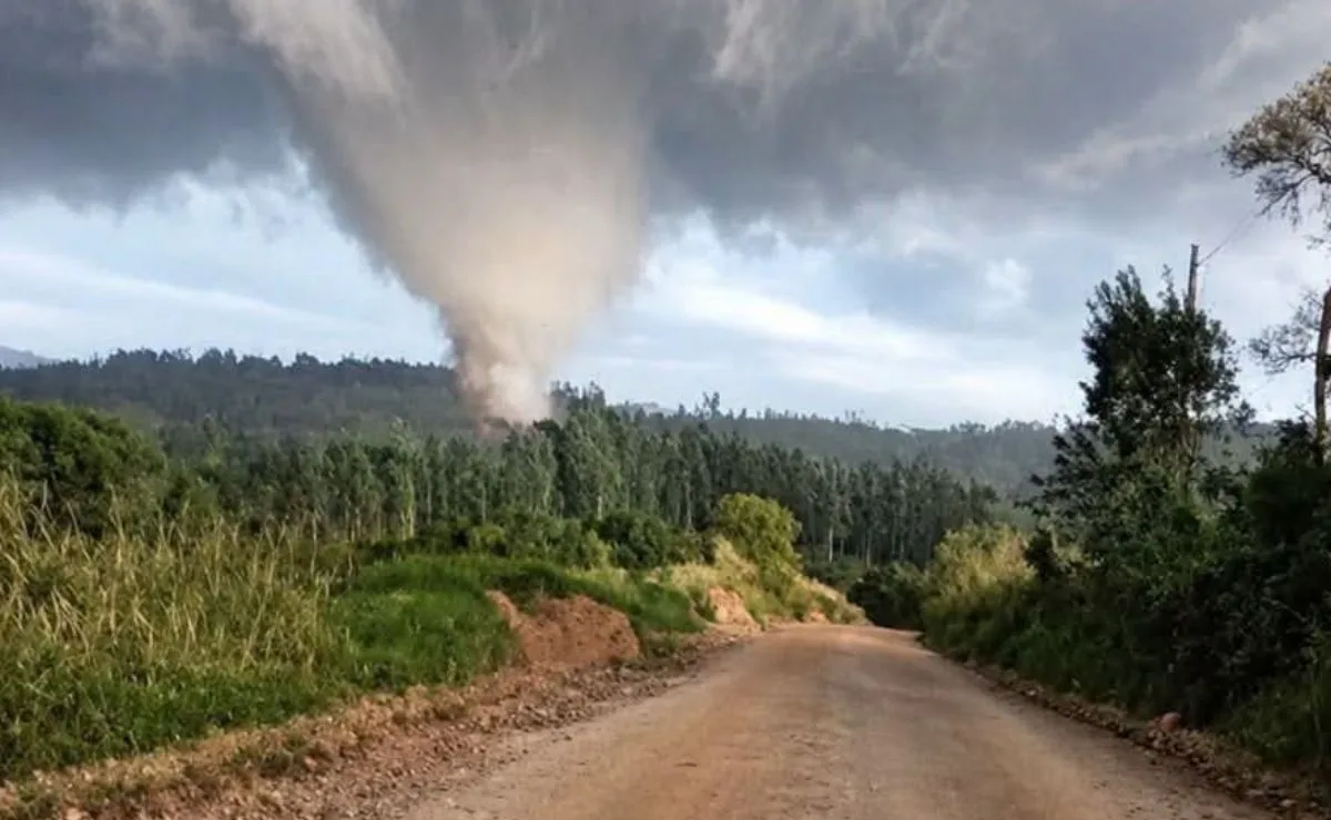 Tornado que atingiu Piraí do Sul é classificado como F3 pelo Simepar; ventos podem ter chegado a 332 km/h