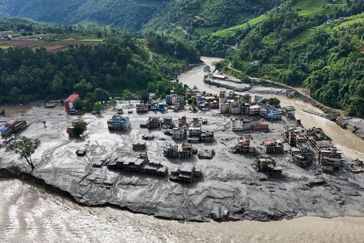 Almost 1,500 missing after Himalayan floods devastate Nepal, Tibet