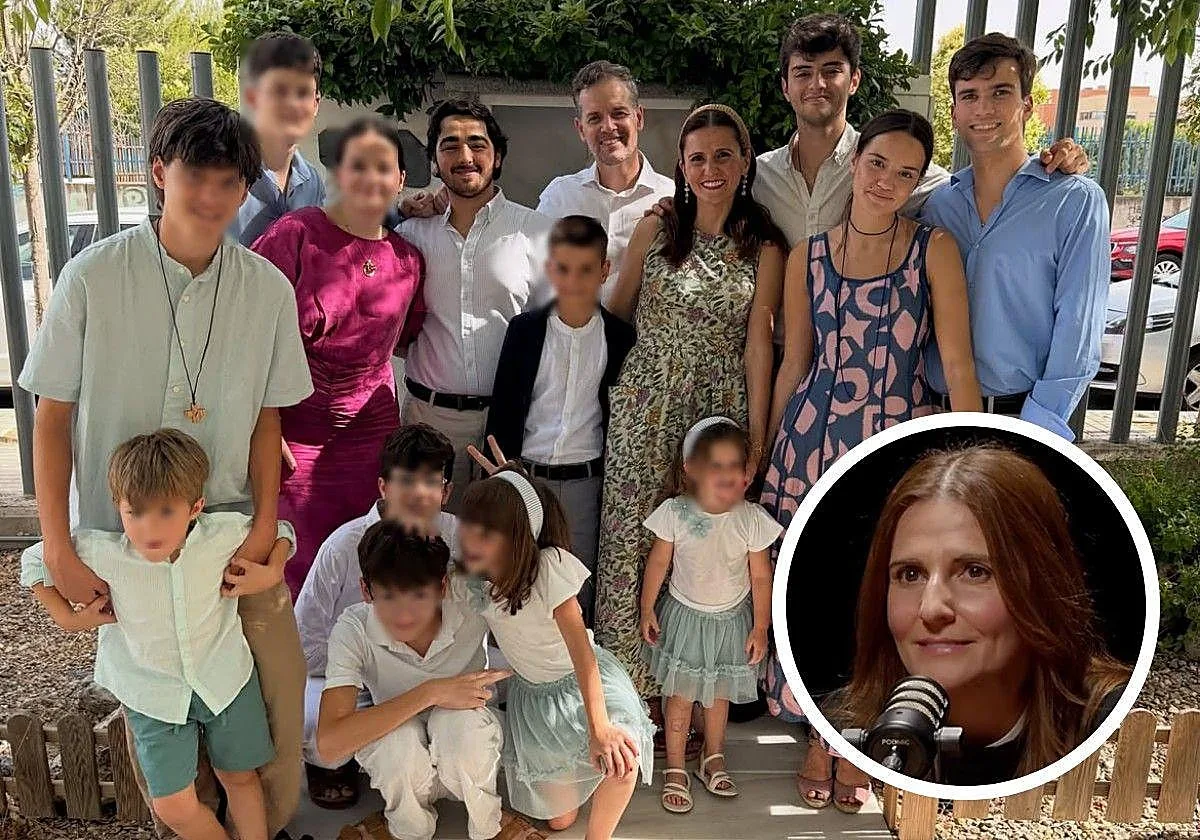 Irene Alonso, madre de 12 hijos: «Mi vida es humanamente agotadora. No puedo sentarme a rezar porque tengo que poner cuatro lavadoras»