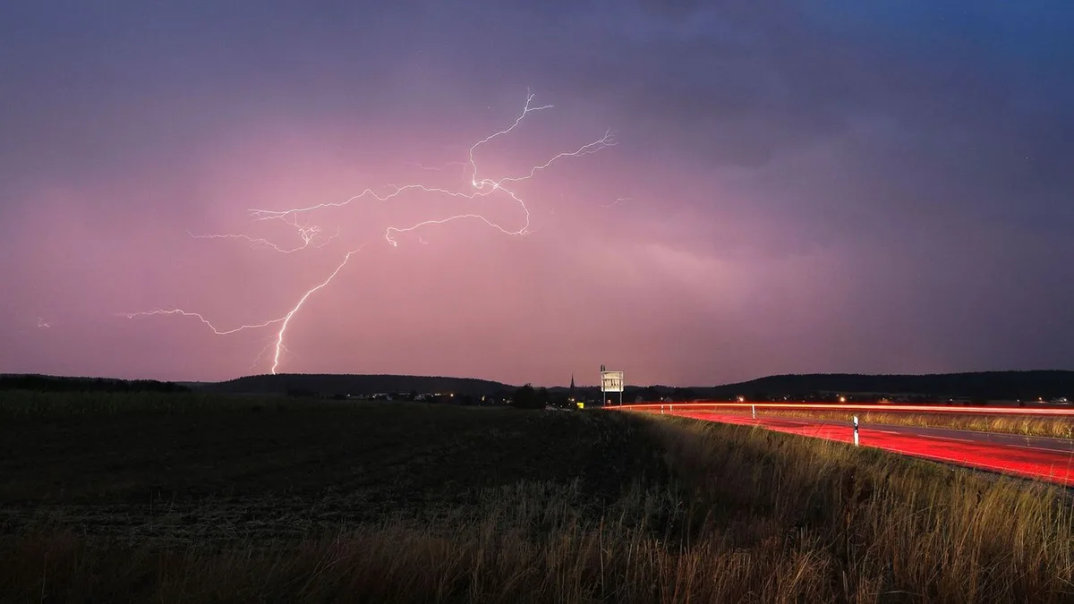 Vorhersage: Unwettergefahr ab Donnerstag: Kräftige Gewitter erwartet