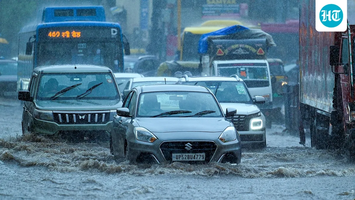 Advisory issued as waterlogging brings Delhi, Gurugram traffic to crawl; Check affected areas