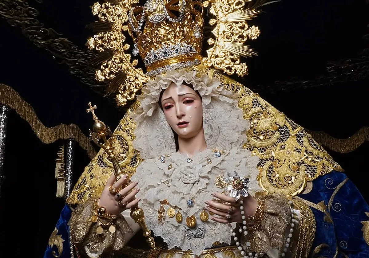 Las Angustias de Aznalcázar celebra este sábado una procesión extraordinaria por los 450 años de la hermandad