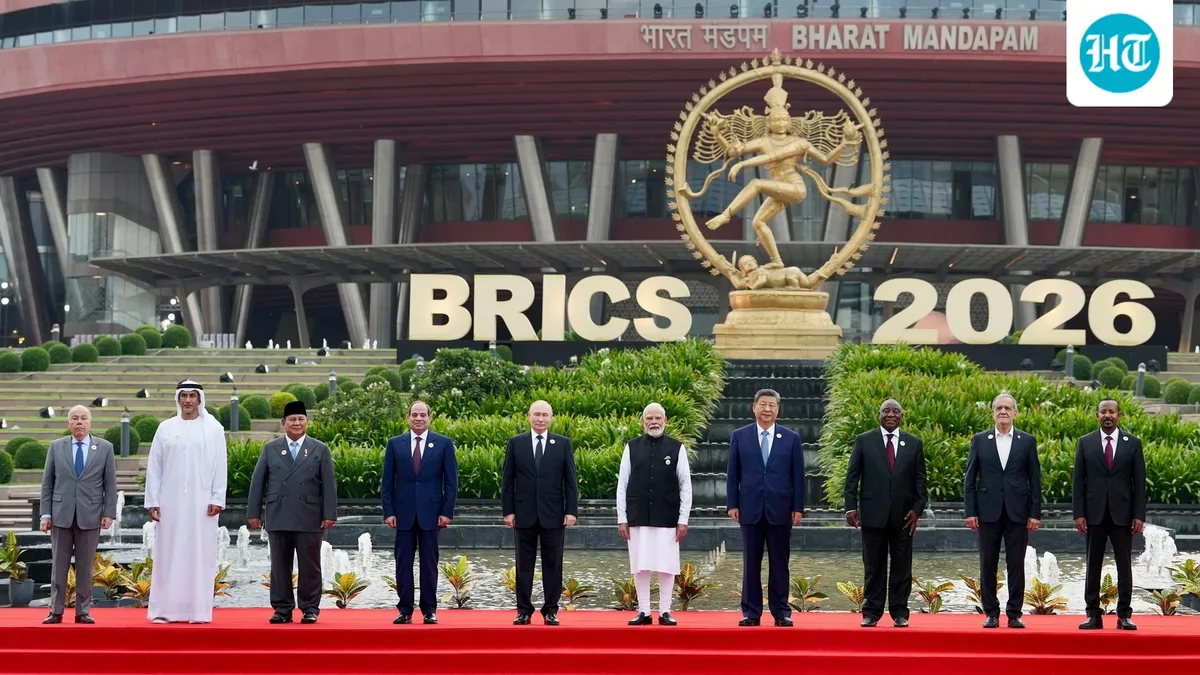 Two-state solution for Palestine, concerns over ‘unilateral tariff’: Highlights from BRICS New Delhi declaration