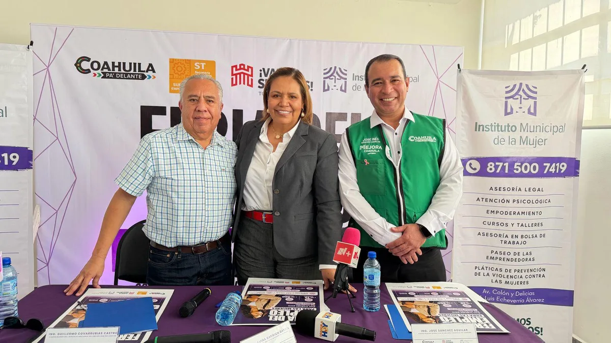 Ofertarán más de 300 vacantes para mujeres en Feria del Empleo de Torreón