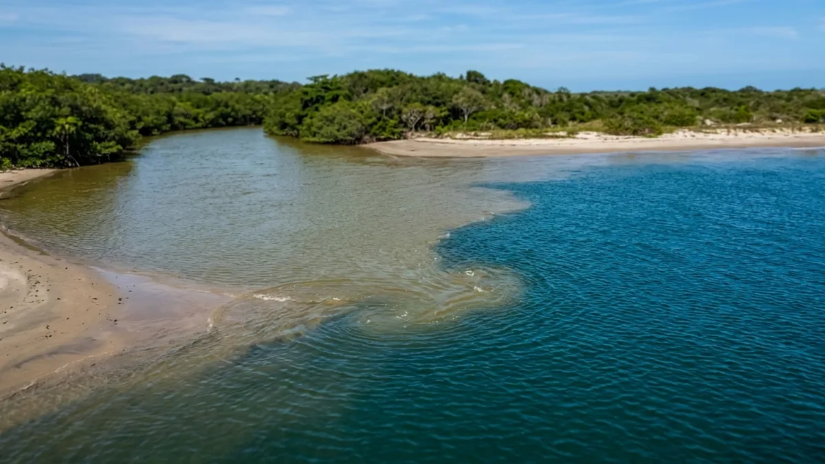 Por que o mar permanece salgado se os rios que deságuam nele são de água doce?