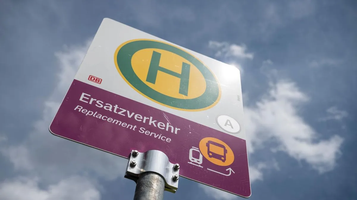 Bahnverkehr: Sperrung auf Bahnstrecke Leipzig-Zwickau