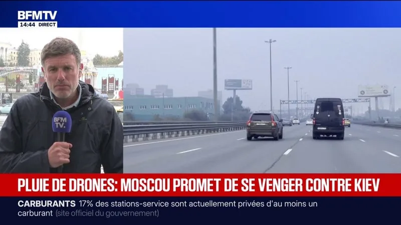 Attaque de drones sur Moscou: la Russie promet d'"intensifier" ses attaques sur Kiev