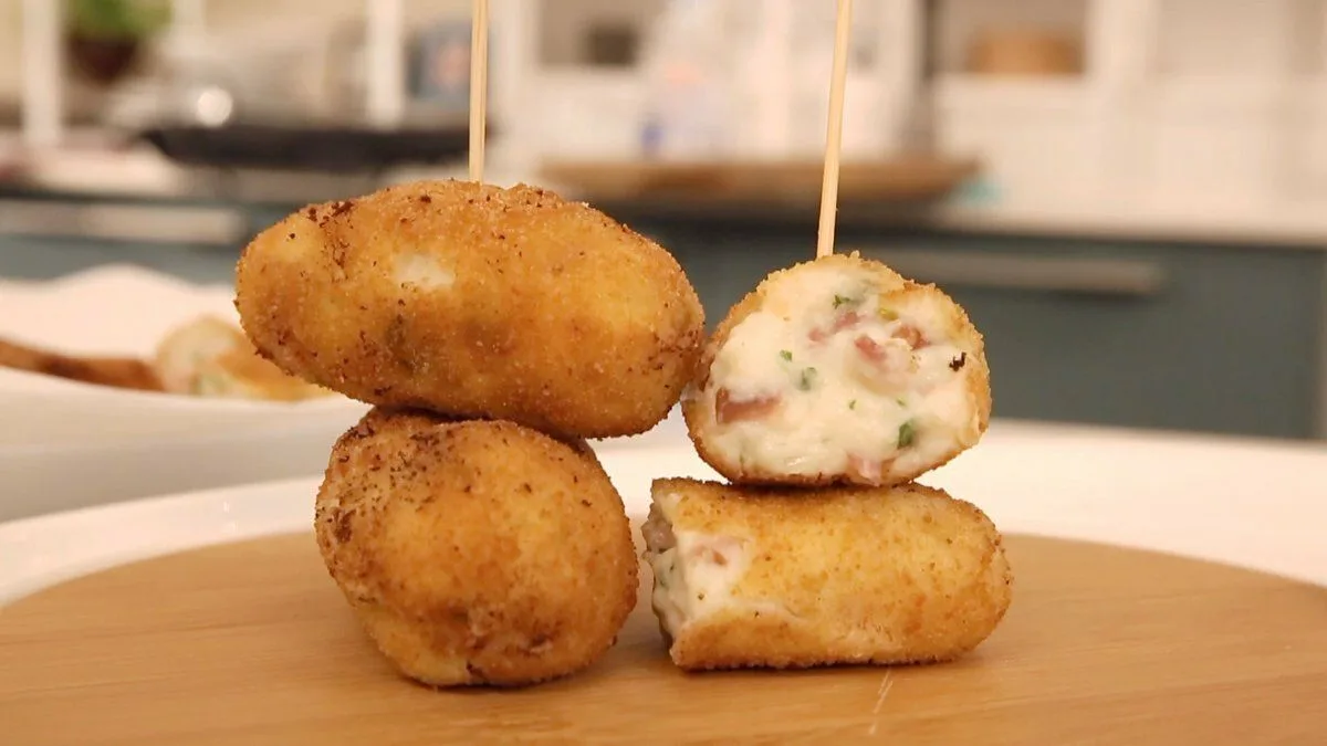 Los nutricionistas recomiendan: "Las croquetas más ricas del otoño no llevan bechamel, sino puré de patata y 40 gr de jamón"