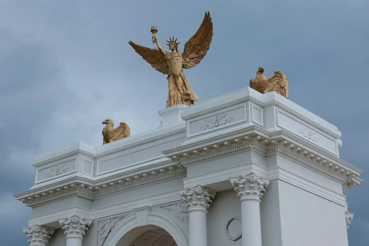 Officials admit Trump’s triumphal arch will have ‘adverse affects’ on historic sites - but say it should still go ahead