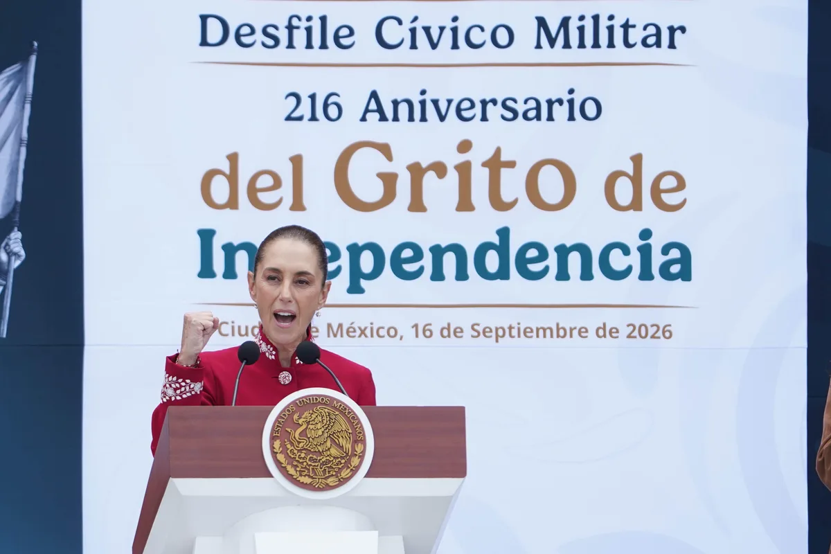 “México no será nunca colonia ni protectorado de nadie”: Sheinbaum durante el Desfile Militar 2026
