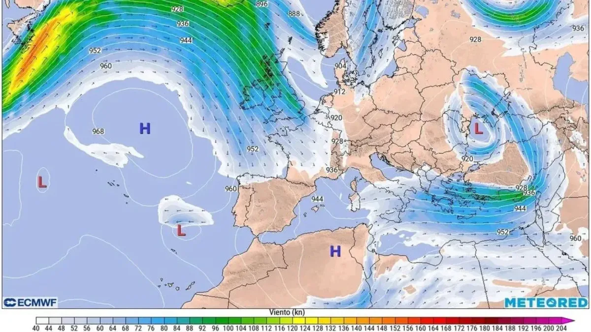 El chorro polar podría tener las horas contadas: un potente anticiclón bloqueará el tiempo en España