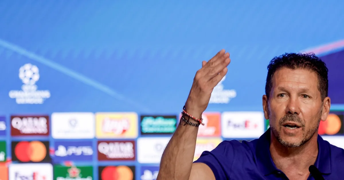 Simeone respaldó a Julián a pesar de la sequía: "Esperemos que pueda llegar al lugar en el que lo queremos ver"