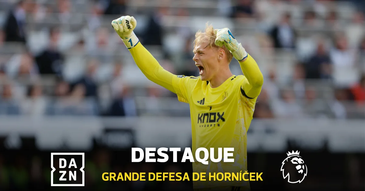 Que defesa! Hornicek já brilha na Premier League contra o Liverpool