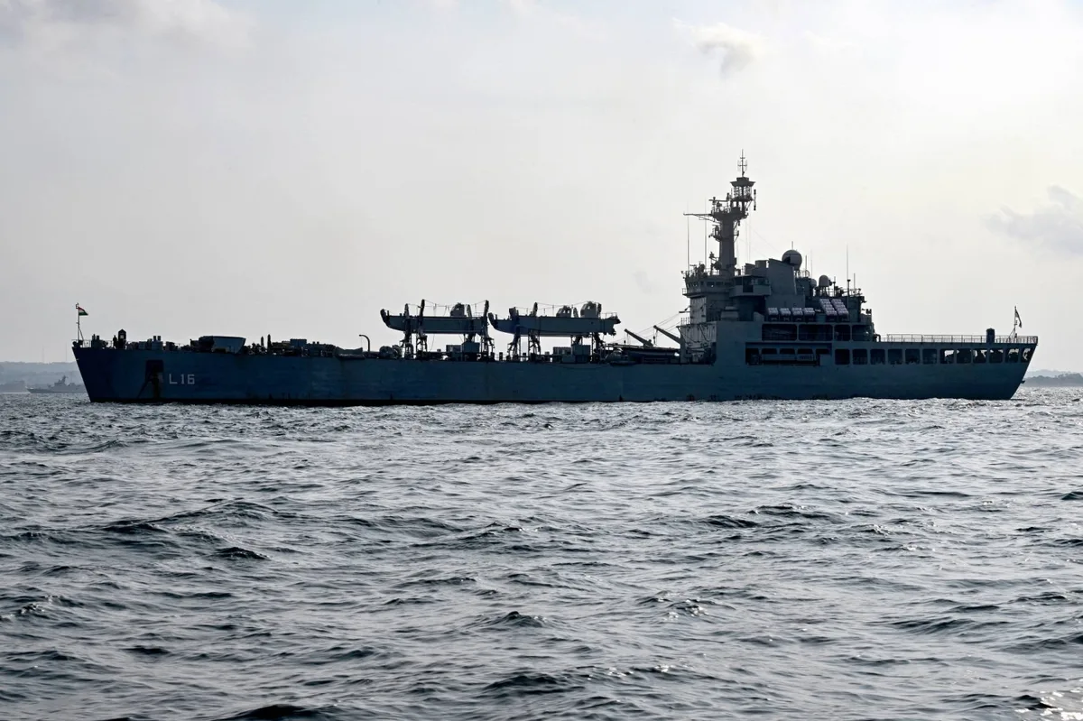 Indian and Pakistani warships collide at sea, adding to tensions