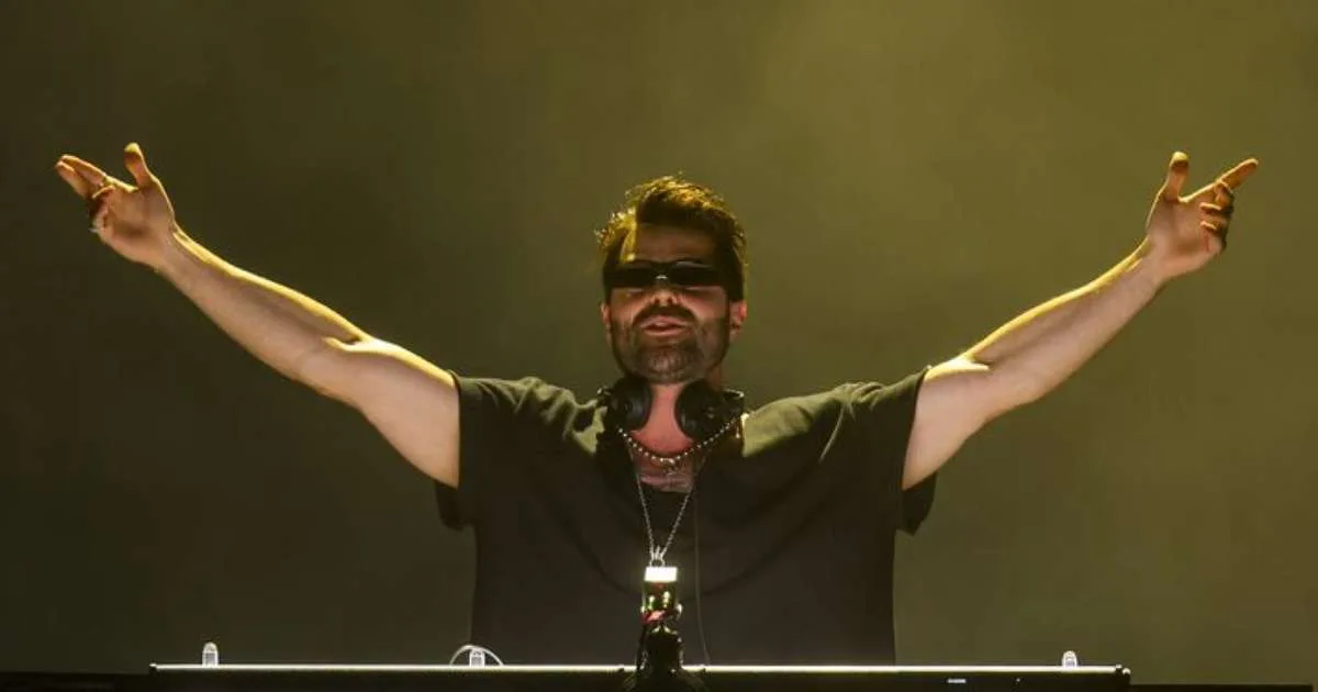 Com drones falantes e balé futurista, Alok comanda espetáculo atraente no Rock in Rio