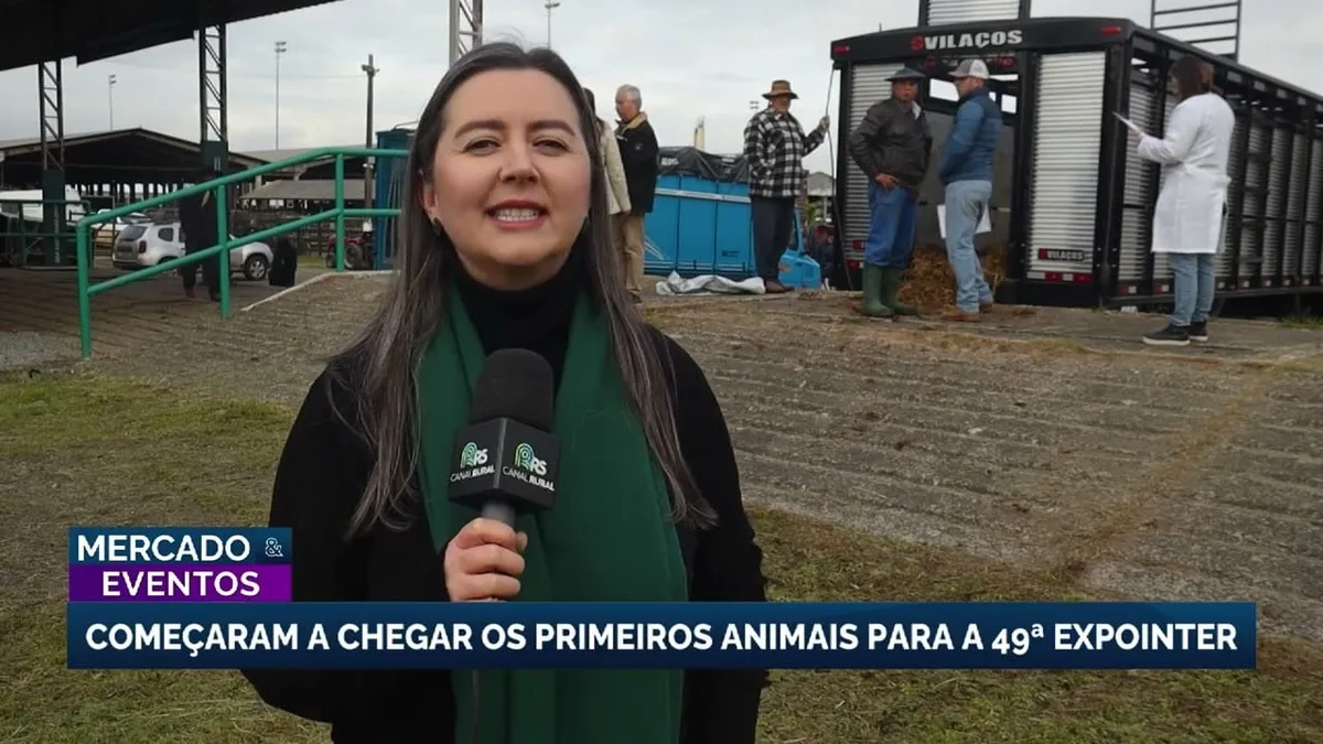 49ª Expointer recebe primeiros animais no Rio Grande do Sul