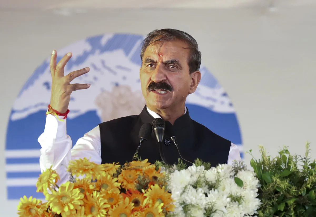 Himachal CM announces first ozone-based drinking water project in Dehra