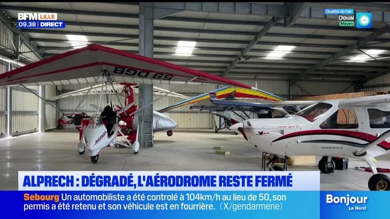 L'aérodrome d'Alprech va rester impraticable plusieurs mois