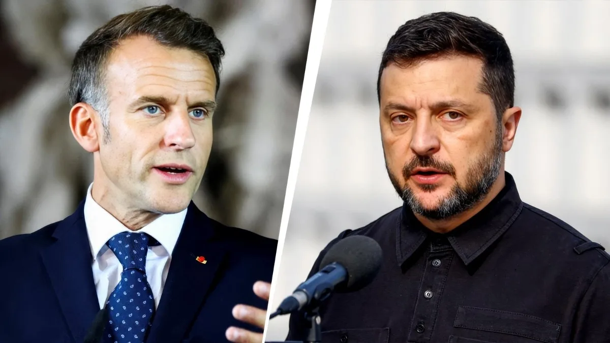 Macron promises new missile interceptors for Ukraine as Russian strikes surge