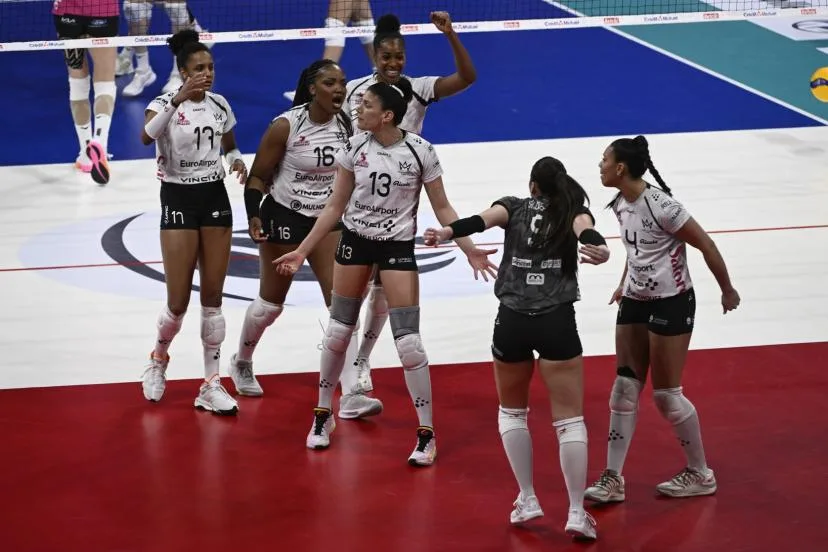 Mulhouse impérial, Vandoeuvre Nancy renversant lors de la quatrième journée de Saforelle Volstar, le match à Bordeaux reporté
