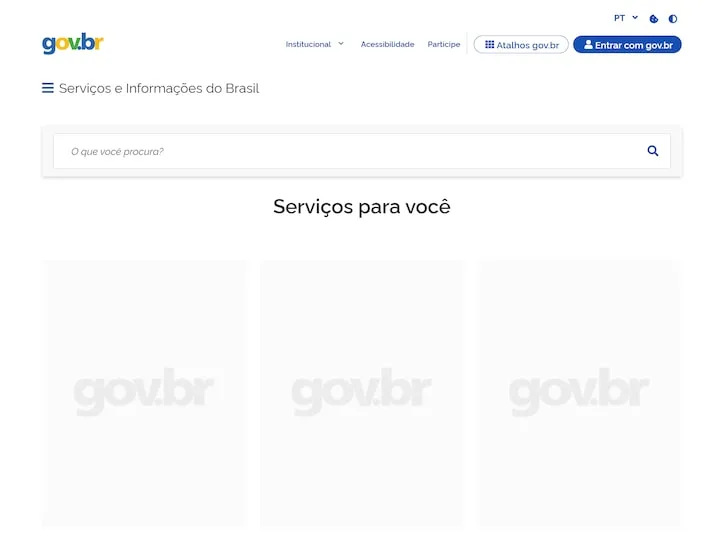Gov.br fora do ar? Serviços do governo passam por instabilidade nesta sexta (16)