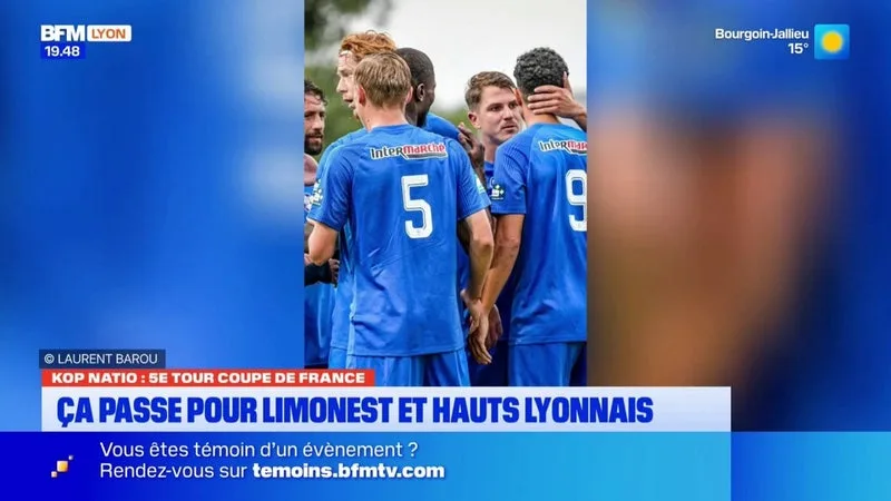 Kop Natio : les résultats du 5e tour de Coupe de France pour nos clubs rhodaniens