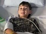 Mom was told her son, 7, had strep throat... weeks later he was given devastating diagnosis and just months to live