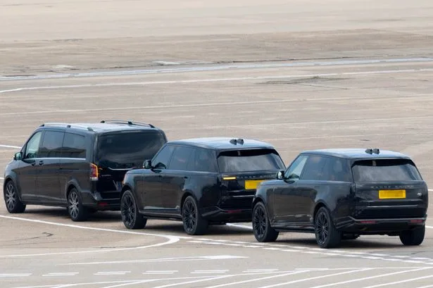 Prince Harry and Meghan's luxury private protection team spotted as they begin new life in Britain