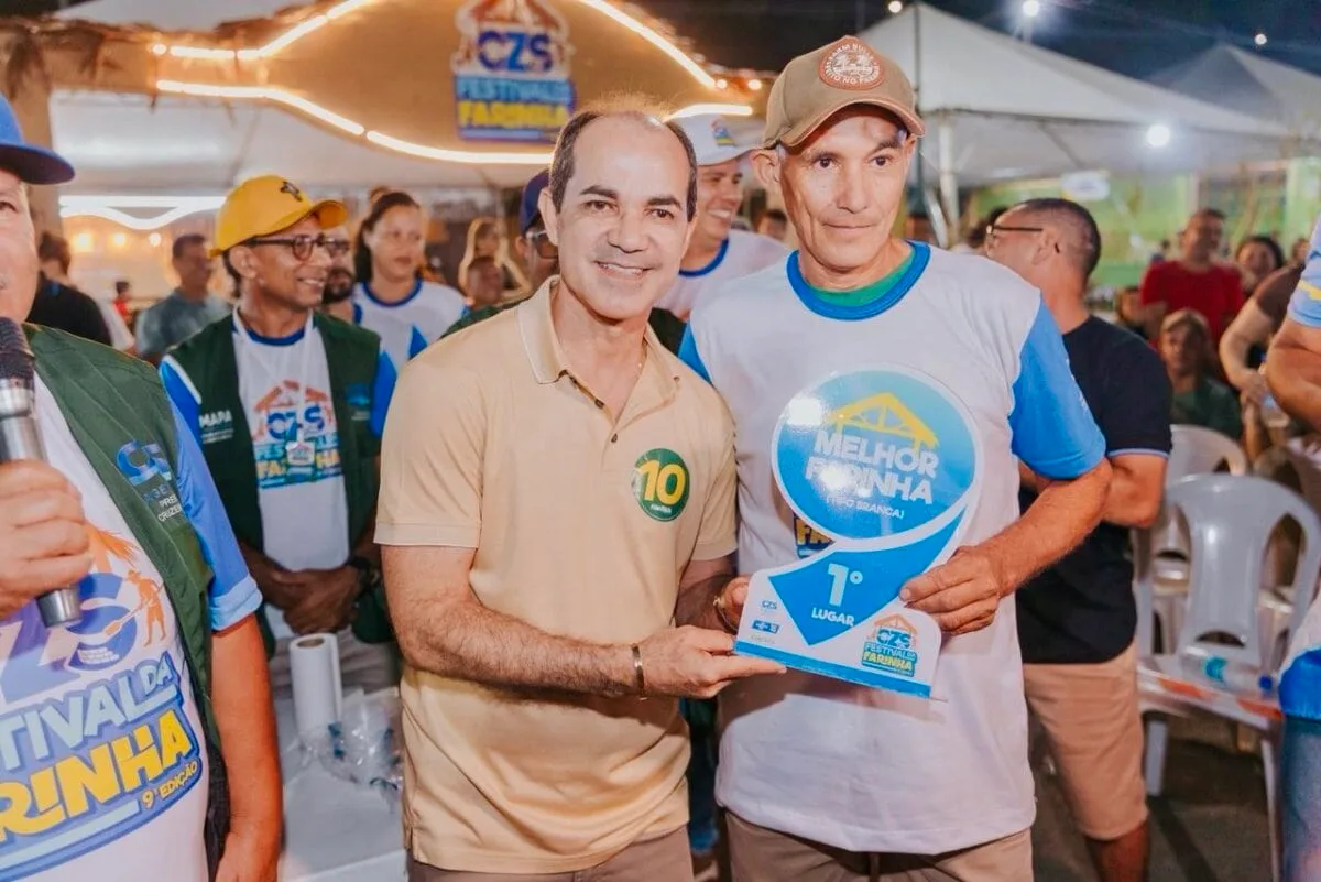 Agricultor do Ramal João Cambão vence concurso da melhor farinha em Cruzeiro do Sul