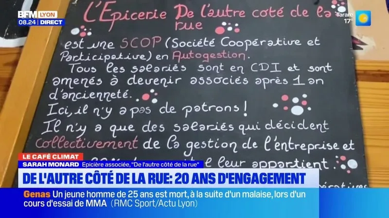 Le café climat: une épicerie militante, "De l'autre côté de la rue" fête ses 20 ans