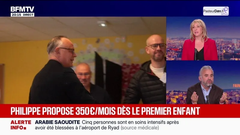 Édouard Philippe veut verser 350 euros d’allocations dès le premier enfant