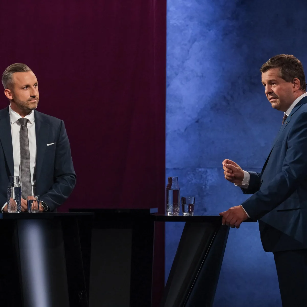 Vor der Landtagswahl in Sachsen-Anhalt - TV-Streitgespräch der Spitzenkandidaten: Ministerpräsident Schulze (CDU): "Zuwanderung unverzichtbar" - Siegmund (AfD) setzt bei Arbeitskräftemangel auf deutsche Rückkehrer