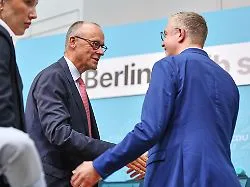 Wahlkampfabschluss CDU Berlin: Merz legt seinen eigenen Endspurt ein