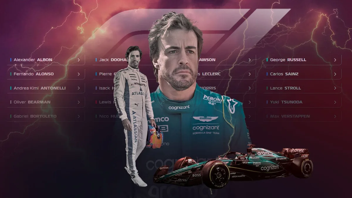Fernando Alonso y Carlos Sainz: en qué lugar están en el Mundial de Pilotos de la F1