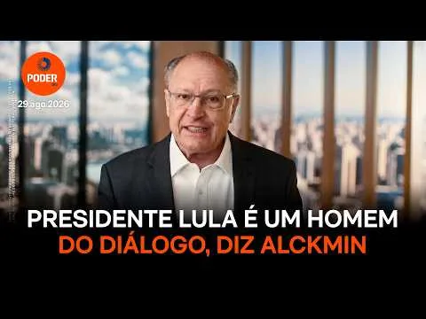 Lula é um homem do diálogo, diz Alckmin em propaganda eleitoral