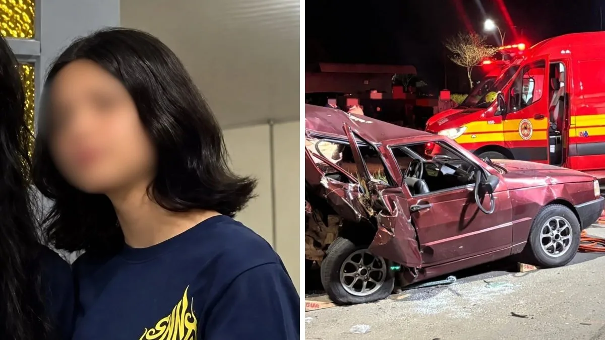 Após 6 dias internada na UTI, morre segunda irmã gêmea de 15 anos vítima de grave acidente em SC