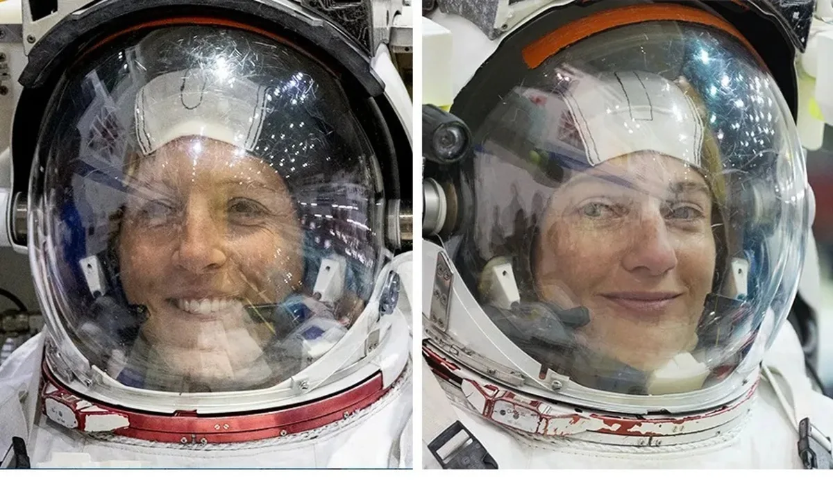 Las astronautas Jessica Meir y Sophie Adenot protagonizan una caminata espacial de 6 horas fuera de la EEI