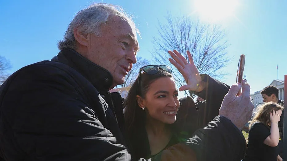 AOC endorses Sen Ed Markey as incumbent faces Dem US Senate primary challenge from Rep Seth Moulton