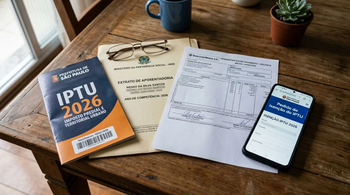Idosos com renda de até R$ 4.863 já podem pedir isenção do IPTU