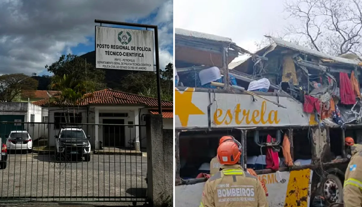 Parentes buscam informações no IML após acidente com 10 mortos em Petrópolis: 'Não sei se morreu, se está machucado'