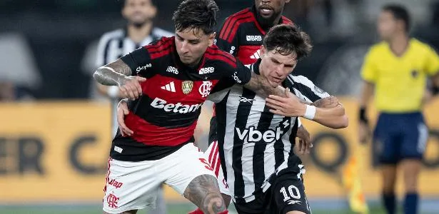 Flamengo enfrenta Botafogo e persegue Palmeiras. Informações e palpites
