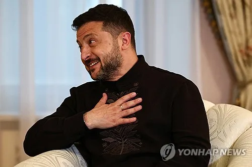 젤렌스키, 다카이치에 "일본의 우크라 지원 메시지 감사"