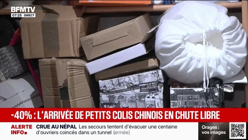 Taxe européenne sur les petits colis chinois: les importations chutent de 30 à 40 % dans l'UE