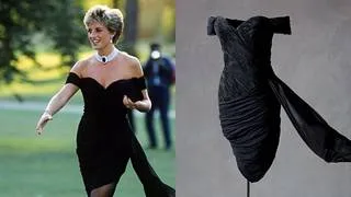 "Vestido de la venganza" que lució Lady Di será subastado en Nueva York